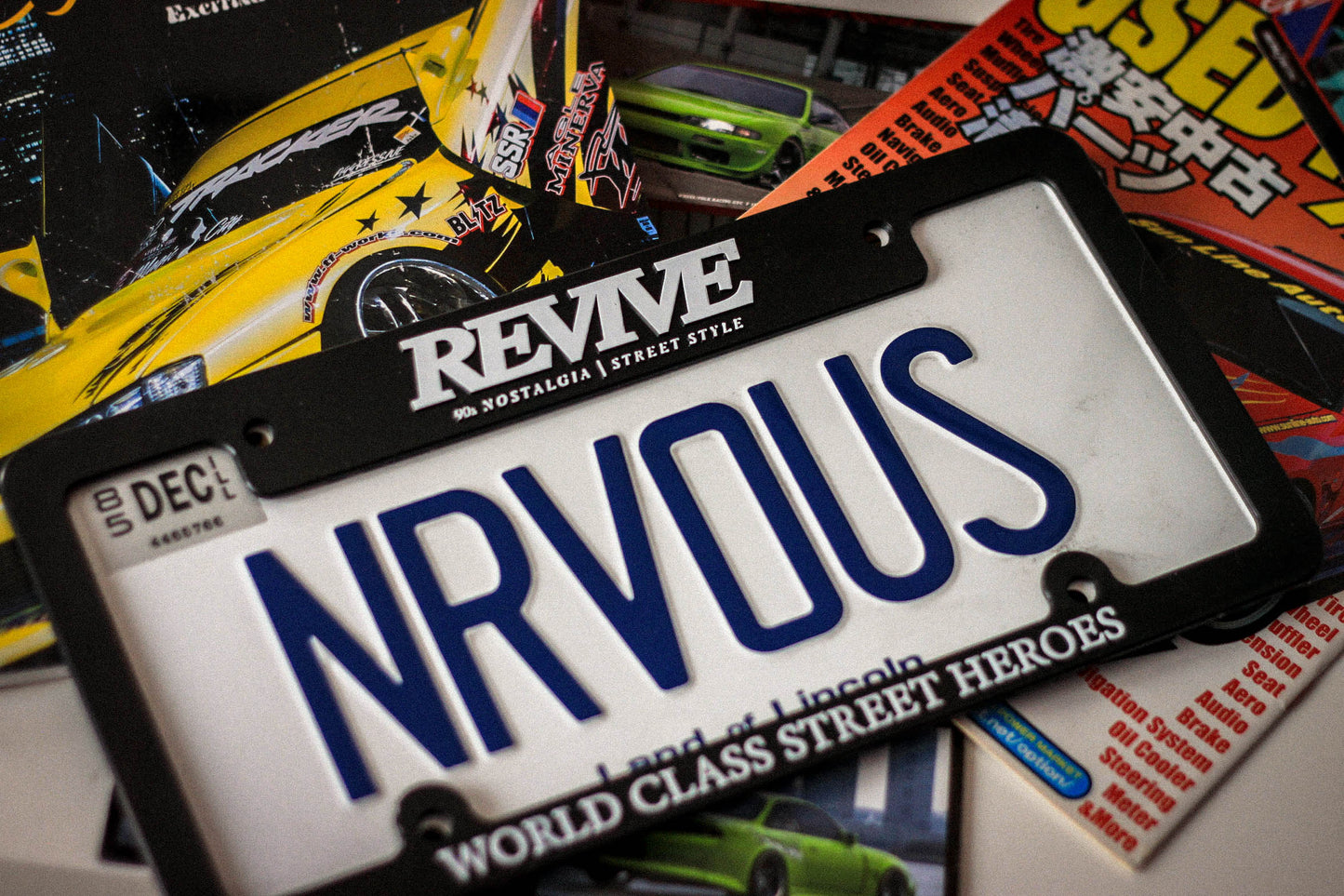 REVIVE License plate frame